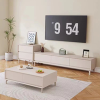 Meuble TV et Table Basse en Bois Moderne Réglable de Haute Qualité – Nouveauté