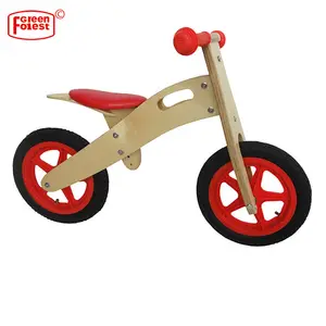 Wooden Balance For Kids Running Bike No Pedal Push Wooden Balance Bike 2 In 1