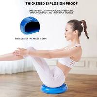 MJD - Tapete de Equilibrio de PVC de Alta Calidad para Pilates y Yoga, Equipo de Entrenamiento para Principiantes, Ejercicios de Fortalecimiento del Core