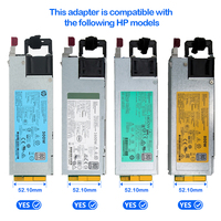 Carte d'extension d'alimentation ATX 12x6 broches avec LED clignotante pour serveurs HP 733428-101, 720620-B21, 830272-B21, 720478-B21