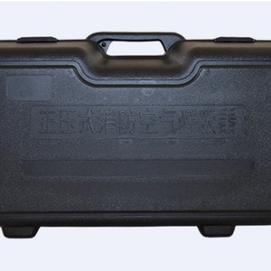 Étui portable pour SCBA, boîte de rangement en PVC noir et orange avec poignée pour équipement de lutte contre l'incendie et respirateur à air comprimé - Product Image 5