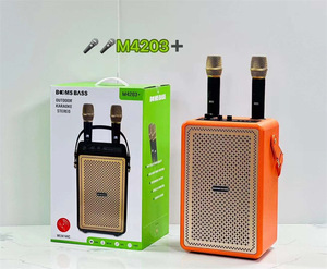 M4203 + רמקול חיצוני Dj חיצוני מיוחד קריוקי עם מיקרופון אלחוטי קורטה הגברה altavalz y bocina bt רמקול - Product Image 5
