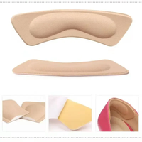 Coussinets adhésifs souples de qualité supérieure en forme de papillon pour talons hauts et chaussures amples, prévention des frottements du pied