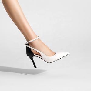 Eleganti Tacchi a Spillo <span class=keywords><strong>con</strong></span> Punta Affusolata e Cinturino alla Caviglia, Scarpe <span class=keywords><strong>con</strong></span> <span class=keywords><strong>Tacco</strong></span> Alto da Donna per l'Estate, Calzature Formali da Ufficio - Product Image 6