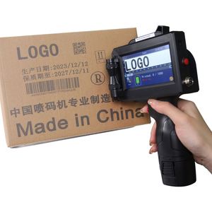 12.7MM Handheld Digital Inkjet Printer Print Date Batch Number Carton Logo on <strong>Product</strong> <strong>Coding</strong> <strong>Machine</strong> Thermal Inkjet Gun