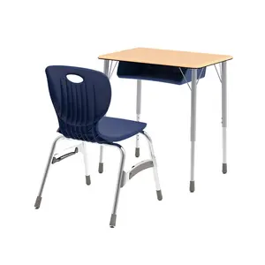 school height adjustable virco desk and chair