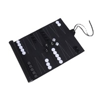 Jeu d'échecs enroulable personnalisé - Plateau de backgammon portable avec rangement, couleur et logo personnalisables YSBAR YS-304