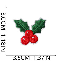 Patchs brodés thermocollants de Noël à motifs de dessins animés (pingouin, maison de neige, ours) pour vêtements, chapeaux et projets DIY, idéal comme cadeau de fêtes
