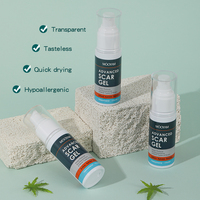 Gel Ultra-Rapide au Beurre de Karité Hydratant pour Éliminer les Cicatrices, Réduit l'Apparence de la Plupart des Types de Cicatrices pour Tous Types de Peaux, Soin Visage 50ml MOOYAM