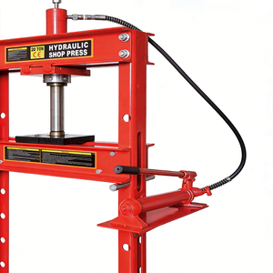 Pressa Idraulica da Officina in Acciaio da 20 Tonnellate per Riparazione Carrozzeria Auto, Tipo Economico con Certificazione CE - Product Image 3