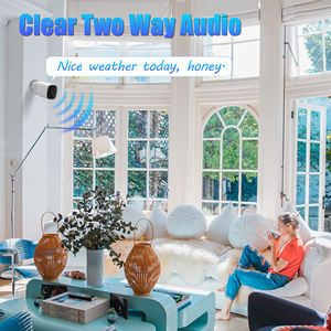 智能电池摄像机图雅无线充电低消耗PIR运动检测双向音频家庭安全闭路电视摄像机 - Product Image 6