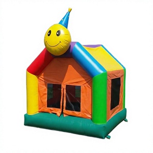 Castillo Inflable de PVC Colorido para Niños, Fácil de Instalar, para Fiestas en Interiores y Exteriores, Alquiler - Product Image 3