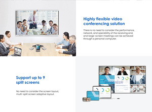 Bảng tương tác cảm ứng đa điểm UHD 4K ingscreen thông minh khổ lớn 55 65 75 85 bảng đen chống chói 98 inch cho lớp học - Product Image 5