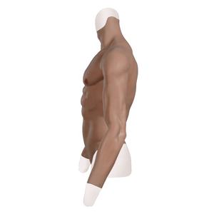 Kostum Otot Silikon Realistis dengan Lengan, Otot Palsu di Dada untuk Cosplay <span class=keywords><strong>Halloween</strong></span> - Product Image 3