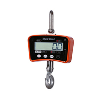 Báscula Colgante Inalámbrica con Control Remoto LCD LED, 500-1000 kg, Aleación de Aluminio, Batería de Litio, Portátil, Industrial