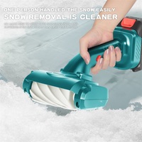 Brosse de nettoyage sans fil rechargeable 21V, brosse électrique avec tête de brosse remplaçable pour barbecue, neige et nettoyage extérieur