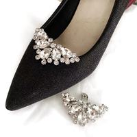 Nouvelle Décoration de Chaussures Détachable DIY pour Talons Hauts, Accessoire Floral Personnalisable pour Mariage, Breloque pour Sabots en Strass