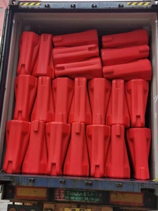 Sicurezza stradale barriera riempita d'acqua <span class=keywords><strong>2m</strong></span> PE materiale traffico barile - Product Image 4