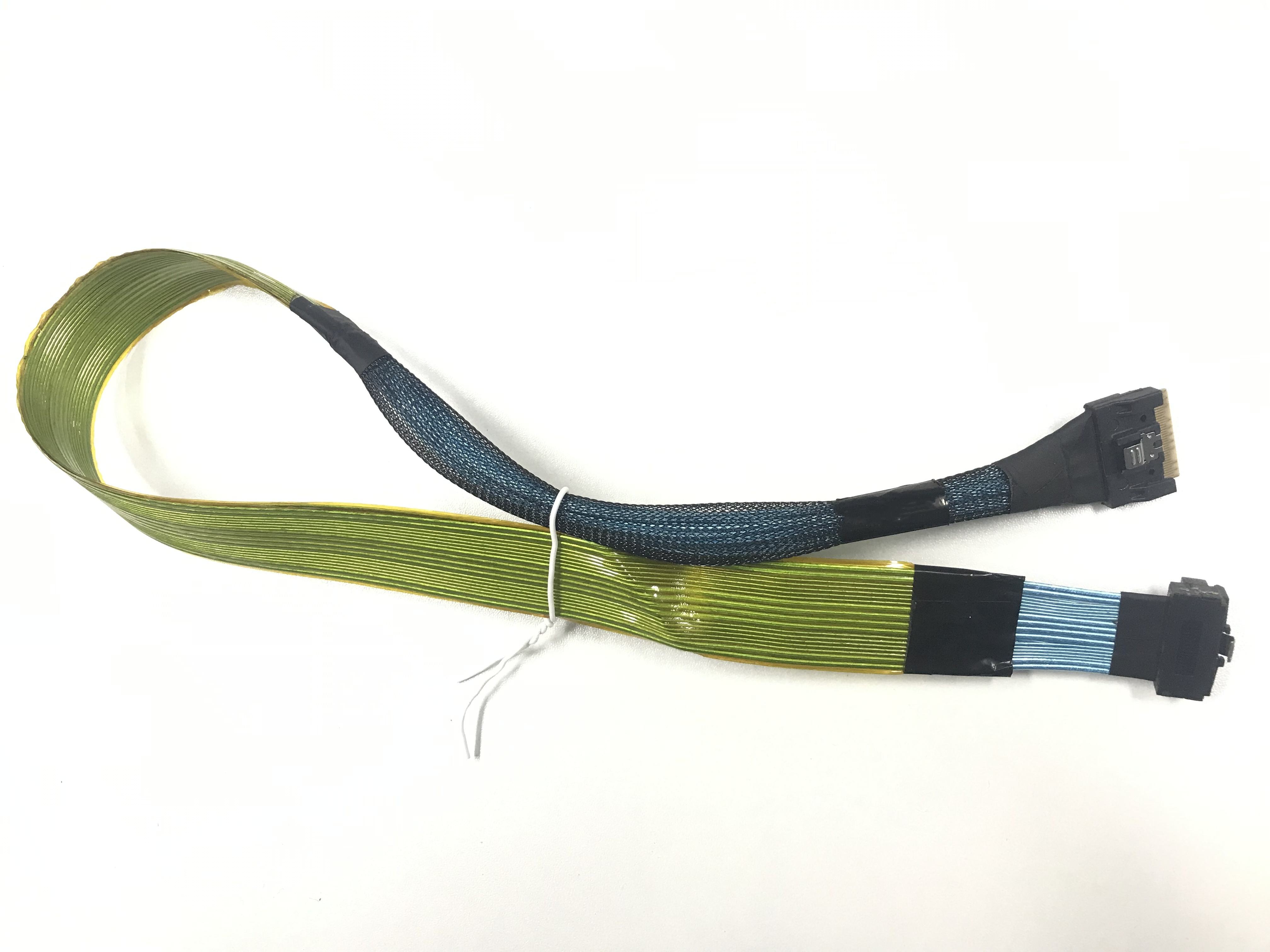 HONPNKHigh-Speed PCIE SlimSAS LP Low Profile SFF-8654 to LP8654 GEN4 Cable Server Hard Drive HDD Data Transmission Cable