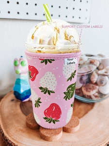 Tùy Chỉnh Cà Phê Tay Áo Chủ Thăng Hoa Ice Cà Phê Tay Áo Neoprene Iced Đồ Uống Chủ Với Logo - Product Image 5