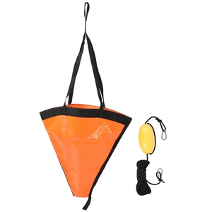Ensemble d'ancres flottantes portables de 24 pouces <span class=keywords><strong>pour</strong></span> yacht, bateau pneumatique, <span class=keywords><strong>kayak</strong></span>, bateau de pêche, noir - Product Image 1