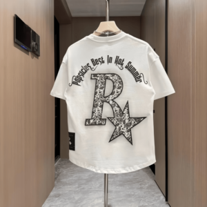 <span class=keywords><strong>Camiseta</strong></span> de Diseñador para Hombre, Venta Caliente 2026, Réplica 1:1, Estilo Moderno, Holgada, Estampada, de Alta Calidad, <span class=keywords><strong>Camiseta</strong></span> Bapees para Hombre - Product Image 3