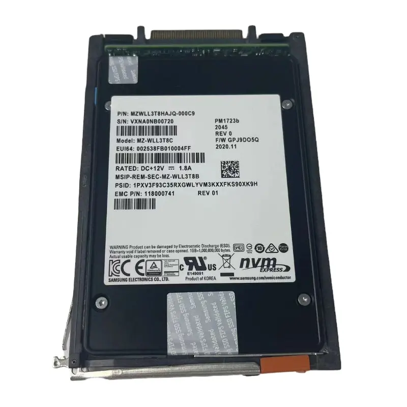 7,68 ТБ D4-2SFXL2-7680 12 Гб SAS SSD жесткий диск для Dell EMC Unity 380 380F D4F-2SFXL2-7680 005053160 005053161 005053578 005053579