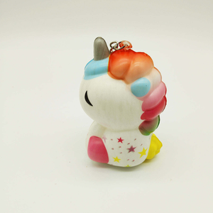 Juguete para apretar unicornio de espuma de elevación lenta de PU para niñas de 5 a 7 años-Juguete blando de descompresión novedoso - Product Image 3