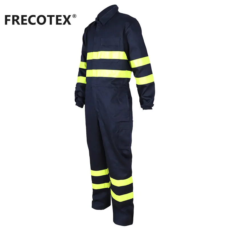 FRECOTEX OEM Safety Construction Anti flame Work Wear Offshore clothing Flame Resistant Coveralls