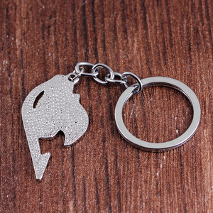 Collier tendance en chaîne à maillons en forme de cœur, style anime <span class=keywords><strong>Fairy</strong></span> <span class=keywords><strong>Tail</strong></span>, pour homme, vente en gros - Product Image 5