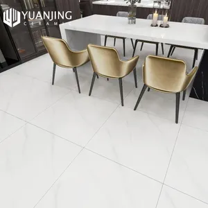 Foshan 공장 도매 타일 800x800mm 화이트 웹 인기있는 미끄럼 방지 전신 대리석 바닥 도자기 타일 봐 - Product Image 6