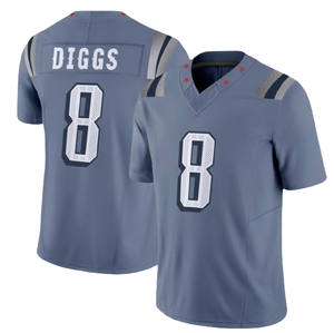 2025 Draft Primera Ronda NE Team 10 Derek Maye 12 Brady 8 DIGGS Juego de jugador cosido Camisetas de fútbol - Product Image 6