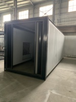 Conteneur Pliant Respirant Maison Rapide Pliable Plat Pack 20ft 40ft Modulaire Vie Temporaire Bureau Vie Utilisation