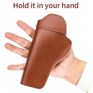 Handgemaakte <span class=keywords><strong>Western</strong></span> Lederen Pistoolholster Met Op Maat Gemaakte Cowboygordelholster Voor Revolvers Cortex Been Gun Holster Rechterhand - Product Image 2