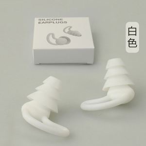Tapones para los Oídos con Diseño de Aleta de Tiburón, Nuevos, de Silicona Suave, Impermeables, Reducción de Ruido, Aislamiento Acústico, Protección Auditiva para Dormir - Product Image 2