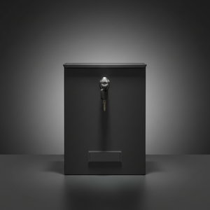 Boîte <span class=keywords><strong>aux</strong></span> <span class=keywords><strong>lettres</strong></span> murale extérieure moderne en acier inoxydable avec couvercle magnétique pour usage professionnel - Product Image 5