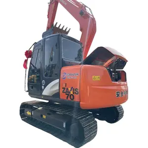 Second-hand Hitachi 70 Small Excavator Japan Imported 55 60 Second-hand Excavator 7 Tons Used Earth Moving Digger