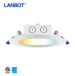ETL 4 inch 9W 6 inch 15W round All-in-one slim led recessed light led recessed spotlight led panel light