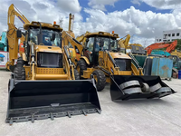 Kedatangan Baru CAT 430F 430 Mini Backhoe Loader Bekas Murah CAT420F CAT430F JCB 3CX 4CX Harga Rendah Retro Loader Digger Kondisi Baik