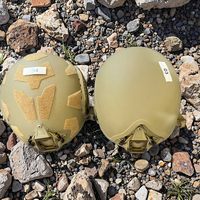 Casque tactique camouflage PE très vendu, réglable, léger, ergonomique, ventilé, durable, garantie 5 ans, protection 7,62 mm