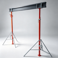 Trépieds de stabilisation de supports, moyeu central, galvanisés à chaud, échafaudage léger, trépieds Ringlock pour support de charges lourdes