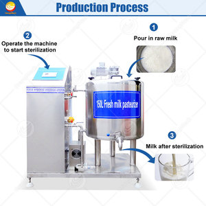 Machine industrielle de fabrication de yaourt, cuve de fermentation, pot de pasteurisation de lait laitier ORME - Product Image 3