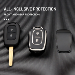 Pour Renault Duster Dokker Logan Stepway Clio 5 SS2 Renault <span class=keywords><strong>TWingo</strong></span> <span class=keywords><strong>Coque</strong></span> de <span class=keywords><strong>clé</strong></span> de voiture en TPU souple, housse de protection, accessoires intelligents sans <span class=keywords><strong>clé</strong></span> - Product Image 3