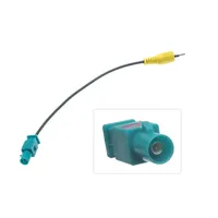 Câble adaptateur caméra de recul compatible Mercedes-Benz Fakra vers RCA OLIVER – Câble de conversion pour caméra de recul de voiture