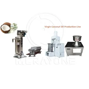 2022 CHINA virgin coconut oil production line VCO processing machine cooking oil hydraulic machine get Higher Quality VCO