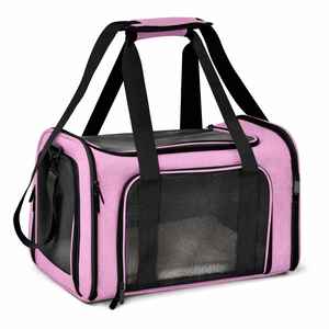 Fashionable <b>Pet</b> Carrier <b>Bag</b> with Zipper Closure for Cats and Dogs - Product Image 5
