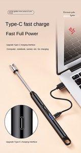 ไฟแช็คอิเล็กทรอนิกส์แบบพลาสมา ยี่ห้อ Dericsson สำหรับจุดเตาแก๊ส แบบชาร์จไฟได้ รุ่น Type C รับทำโลโก้ตามสั่ง - Product Image 6