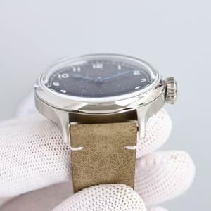 Montres mécaniques de créateurs tendance et très vendues avec cadrans noirs de haute qualité, boîtier en métal, bracelet en cuir PU - Product Image 5