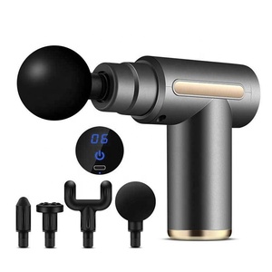 Mini muscolo profondo elettrico massaggiatore corpo fasciale pistola piccola attrezzatura Fitness per alleviare il dolore rilassamento recupero allenamento - Product Image 2