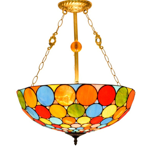 Café Bar lámpara colgante mosaico turco marroquí vidrieras brasero decoración Bohemia salón de belleza luces colgantes - Product Image 1